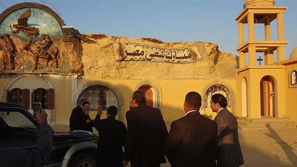 3 نواب من الفيوم يتوجهون لحل قضية الدير المنحوت 