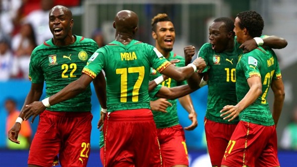 الكاميرون تتعادل مع جنوب افرقيا2/2