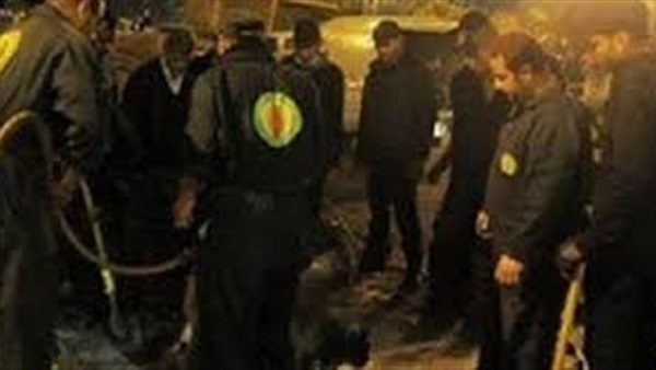 الفزع يصيب مواطني دمنهور بعد كسر ماسورة غاز طبيعي
