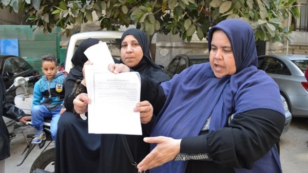 وقفة إحتجاجية لأهالى بورسعيد أمام «الوزراء» 