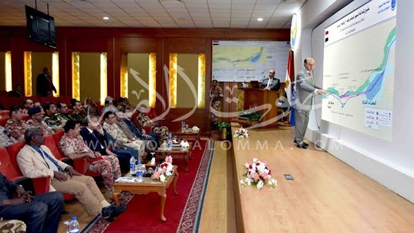 «مميش» يستعرض ملامح تنمية قناة السويس مع وفد سوداني
