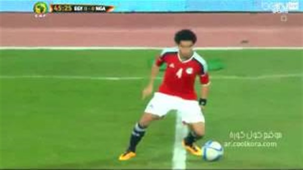 بالفيديو.. «الننى» يفشل فى تكرار هدفه فى الكامب نو أمام «نيجيريا»