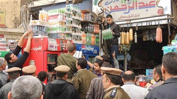 ضبط 2.300 طن منظفات مجهولة المصدر بالمنوفية