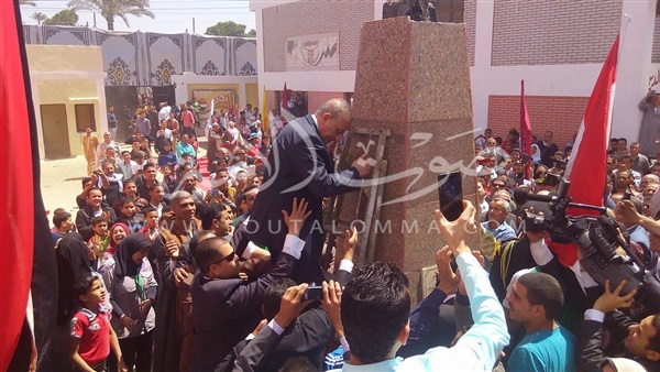 بالصور.. «الدالي» يحيي ذكرى شهداء «نزلة الشوبك» بعيد الجيزة القومي