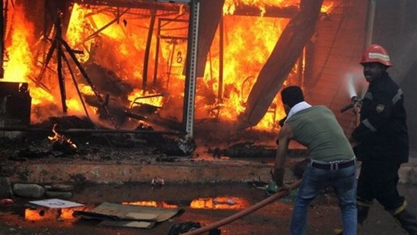 اندلاع حريق هائل بشقة داخل «مأوى الصيادين» غرب الإسكندرية