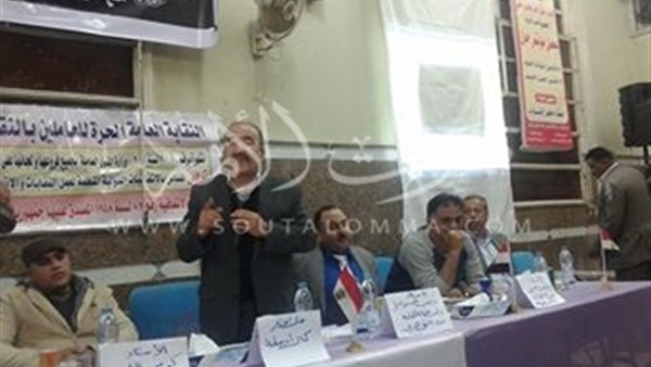 بالصور..«أبوعيطة»: النقابات المؤمنة لن تحل نزاعات العمل