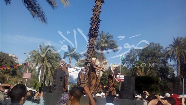 بالصور.. «الجيزة» تحتفل بعيدها القومي بـ«الرقص الصعيدي»