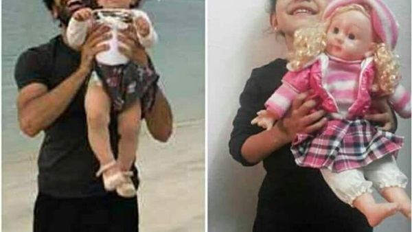 بالصور.. طفلة تقلد المشاهير بإحترافية 