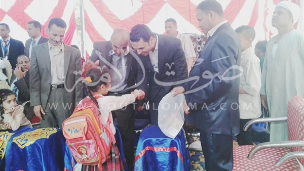 بالصور.. مدرسة الأكراد تنظم إحتفالية للطلبة الأيتام في أسيوط  