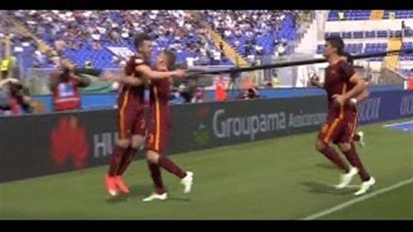 بالفيديو..شعراوي يفتتح أهداف ديربي روما 