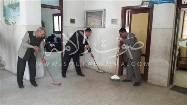 «تعليم سنورس» بالفيوم  يطلق مبادرة نظف مدرستك