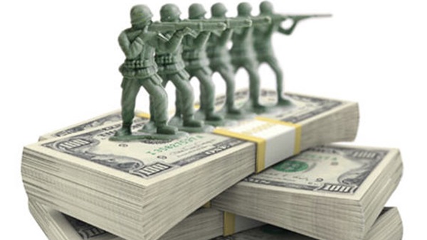 الانفاق العسكري ارتفع في 2015 بعد 4 سنوات من التراجع