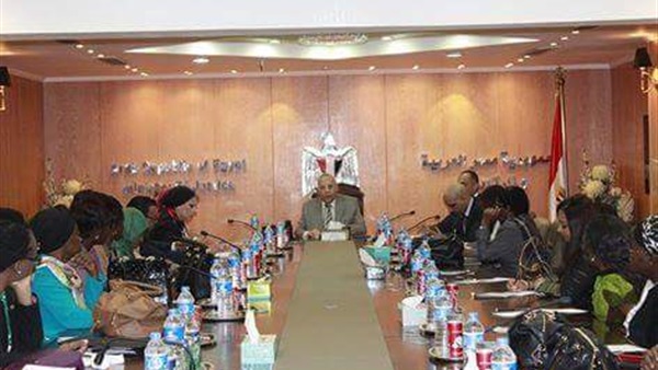 بالصور.. قاضيات دول حوض النيل فى ضيافة وزير العدل