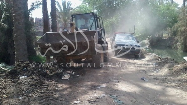 بالصور.. حملة نظافة بـ«طحانوب» في القليوبية