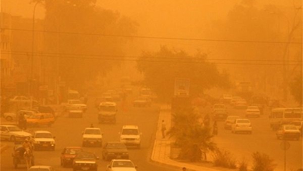 عواصف ترابية تضرب الوادي الجديد وانكسار الموجة الحارة
