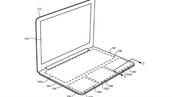 أبل تصمم "ماك بوك" بلوحة مفاتيح لمسية بلا أزرار