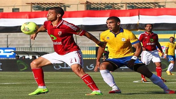 مباراة الأهلى والإسماعيلى على ملعب السويس  