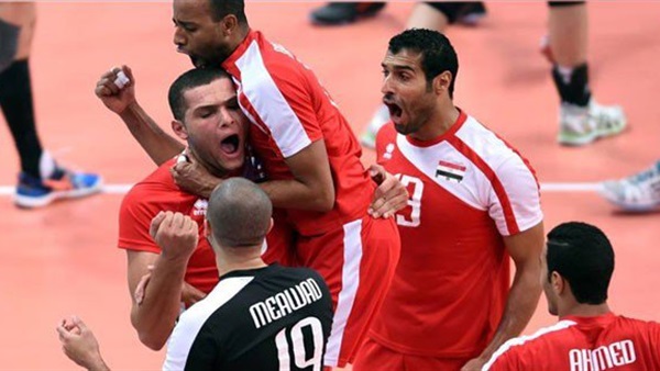 منتخب الطائرة يواجه إيران  ببطولة الألعاب العسكرية 