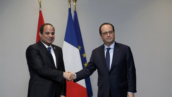 تفاصيل مؤتمر «السيسي» و «هولاند».. الرئيس المصري: لن ننسى دعم  لأليزيه لنا.. وهولاند: الاستثمار لا يمكن أن ينتعش إلا بوجود الأمن والاستقرار..ومكافحة الإرهاب والتعاون المشترك بين البلدين الأبرز