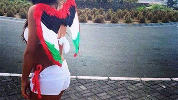 بالصور ... "إبراهيم سعيد" لابنة بيسيرو: العب يا سمك  