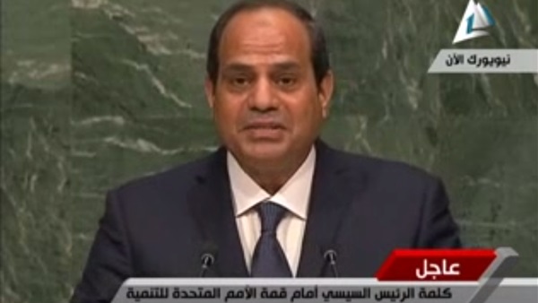 بالفيديو.. السيسي: المجتمع الدولى  يدرك ان مصر قلب الوطن العربى ونسعى لتوفير حياة كريمة للمصريين