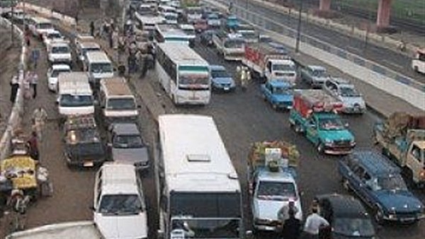 توقف حركة المرور في المريوطية بسبب تسرب مياه بنفق اللبيني
