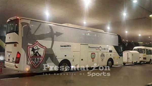 أتوبيس الزمالك يظهر فى الإمارات  