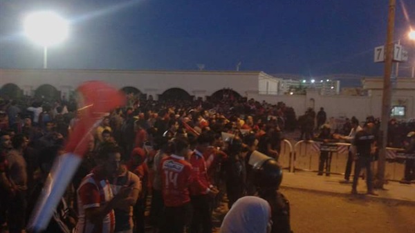 بيان من «الداخلية» حول أحداث استاد برج العرب 