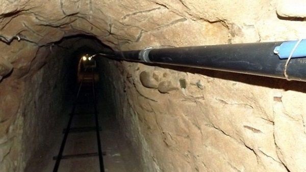 اكتشاف أحد أطول أنفاق تهريب المخدرات عبر الحدود بين أمريكا والمكسيك