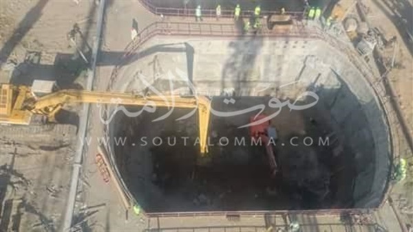 بالصور.. حفر 3 أنفاق تحت قناة السويس جنوب بورسعيد 