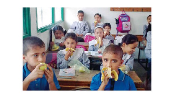 الزراعة : نعمل على توفير  5 مليون وجبة يوميًا  لطلبة المدارس 