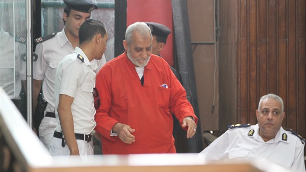 اليوم.. محاكمة محمد بديع وقيادات الإخوان في«فض اعتصام رابعة»
