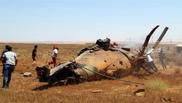 مقتل 3 عسكريين في تحطم مروحية شرق ليبيا