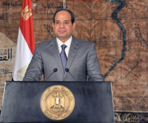 الرئيس السيسى يهنئ المصريين: المشاركة في فى الاستفتاء سيُسجل بحروف الفخر فى سجل أمتنا 