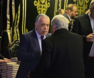 نجوم الفن والمجتمع في عزاء والد خالد سليم