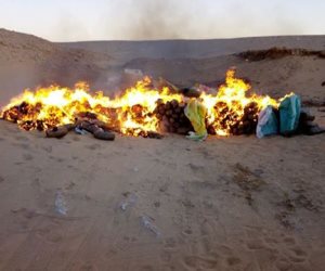 الجيش الثالث يقبض على 7 إرهابيين وسط سيناء (صور)