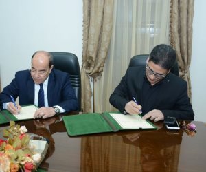 بروتوكول تعاون بين الهيئة القومية للإنتاج الحربي وشركة «ألكس إيجيبت»