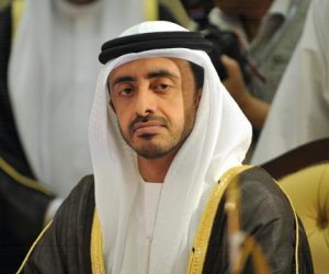 وزير الخارجية الإماراتي: على قطر وقف تمويل الإرهاب