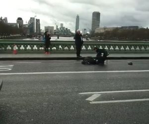 تداول فيديو لعملية الدهس على جسر ويستمينستر في لندن