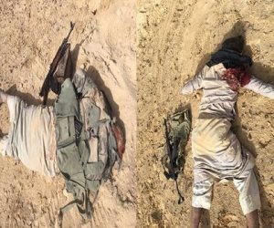 مقتل 15 فردا تكفيريا والقبض على 7 آخرين في وسط سيناء (صور)