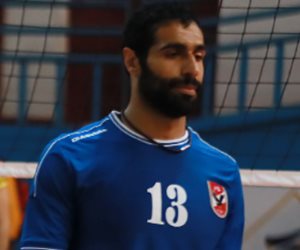 إصابة قوية لـمحمد عبد المنعم لاعب طائرة الأهلى أمام النجم الساحلى