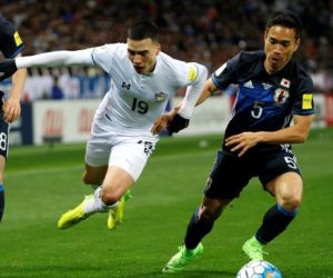 اليابان تفوز على تايلاند 4/0 بتصفيات مونديال روسيا 2018