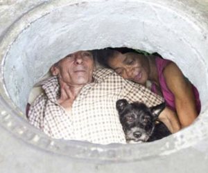 "هربا من الحياة وعزلة عن العالم".. قصة زوجين عاشا لمدة 22 عام فى المجارى بصحبة كلب