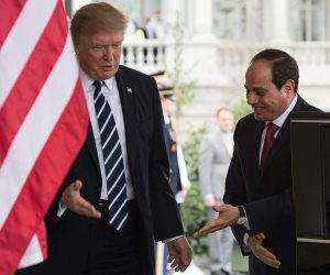 ترامب: واشنطن تدعم مصر بقوة