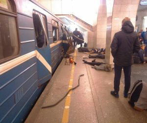 ارتفاع عدد ضحايا تفجير مترو سان بطرسبورج إلى 14 قتيلا و50 جريحا