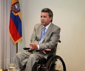 رئيس الإكوادور الجديد على خطى «روزفلت» متحدي الإعاقة  