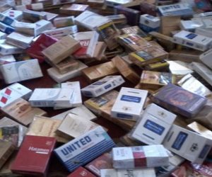 ضبط 150040 ألف علبة سجائر مهربة خلال حملة تموينية في البحيرة