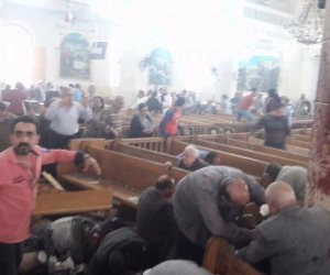 بث مباشر.. حادث تفجير كنيسة مار جرجس بطنطا