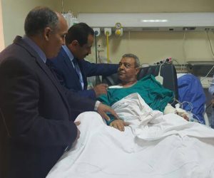 مديرية أمن الأسكندرية : تحسن الحالة الصحية للعميد شريف الحسيني مصاب تفجير المرقسية