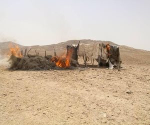 مقتل تكفيريين وتدمير 9 عشش وكهوف في وسط سيناء (صور)